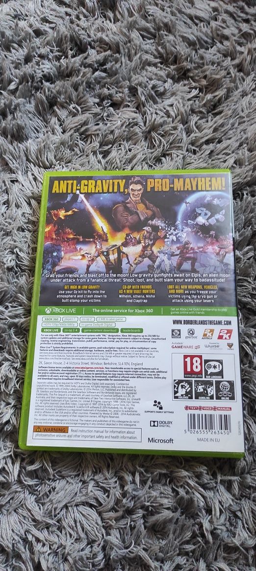 Transport 14 lei Joc/jocuri Borderlands The Pre Sequel Xbox360