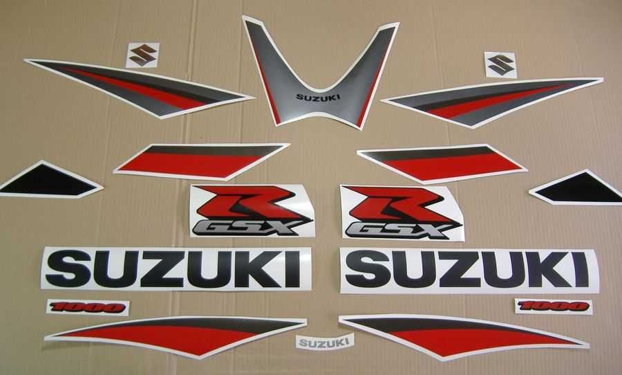 Стикери Сузуки 1000 GSXR 2005г-2006г Suzuki GSX-R лепенки к5 к6 k5 k6