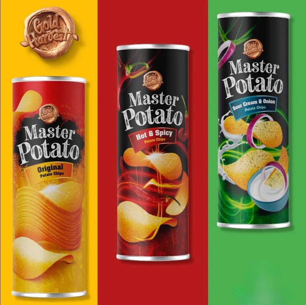 Чипсы Master Potato от турецкого производителя (сертификат Халяль)