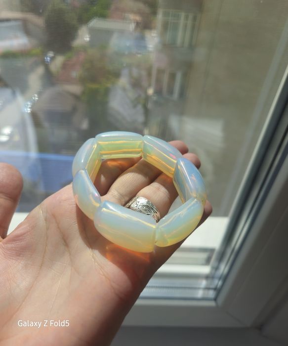 Set colier 2 bratari - Piatra lunii