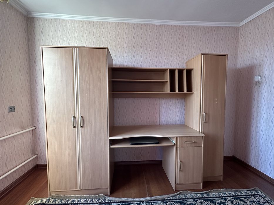 Мебельный комплект + кровать (матрас в подарок)