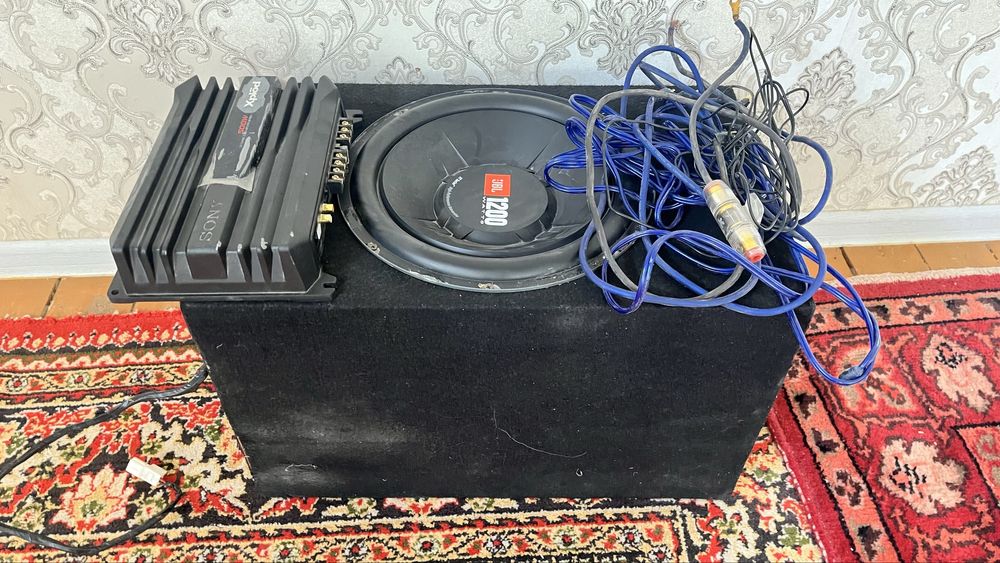 JBL Kalonka Sony 2kanalli usilitel simlari bilan 1mln