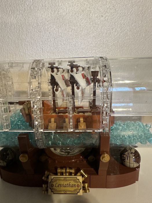 Lego 21313 corabie in sticla