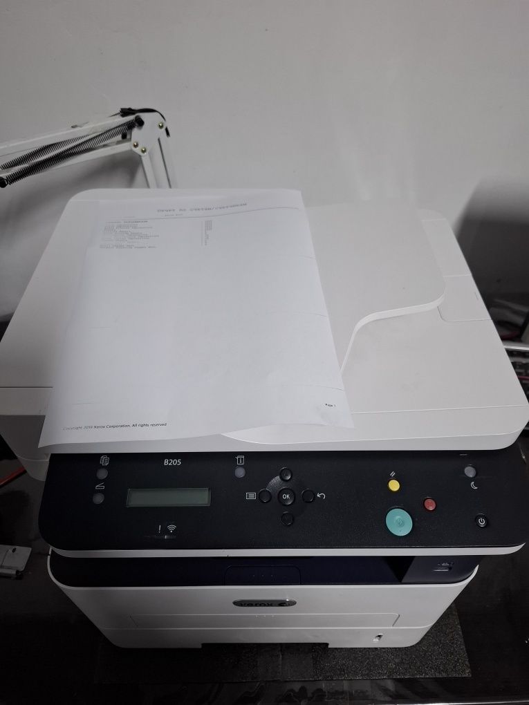МФУ принтер 3в1 Xerox B205 с заправленным картриджем