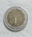 Moneda 2 euro franța 2001