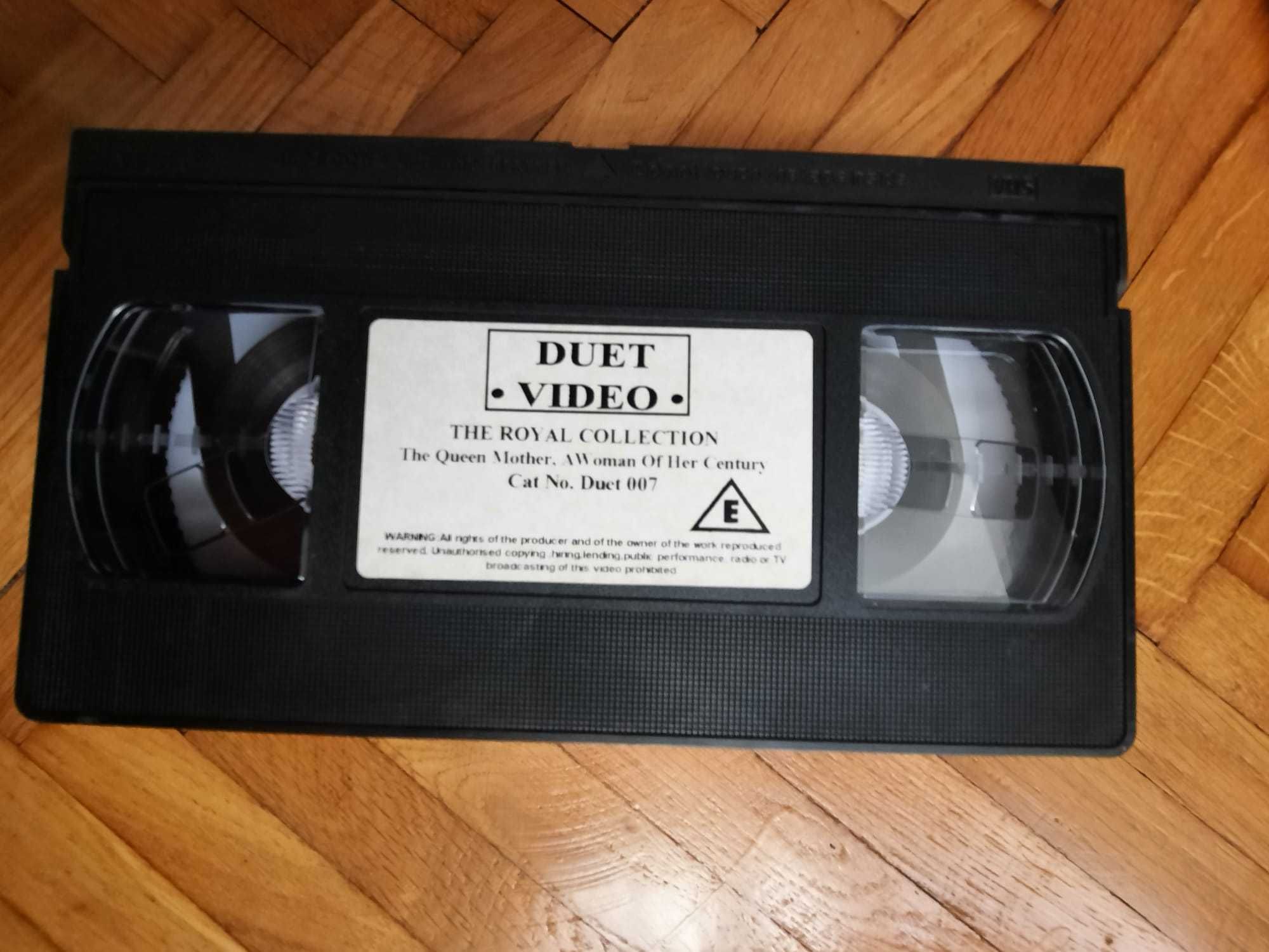 Set de 6 casete VHS   despre istoria regalitatii in Marea Britanie