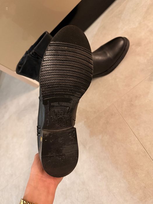 Дамски кожени боти, размер 37