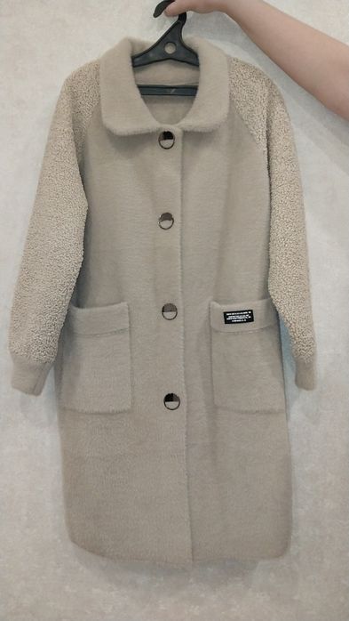 Кардиган пальто альпака