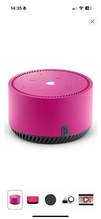 Умная колонка Яндекс Станция Лайт YNDX-00025 розовый