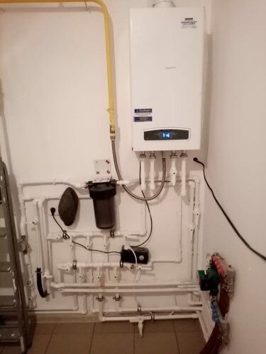 Ремонт двухконтурный котёл Remont kotyol