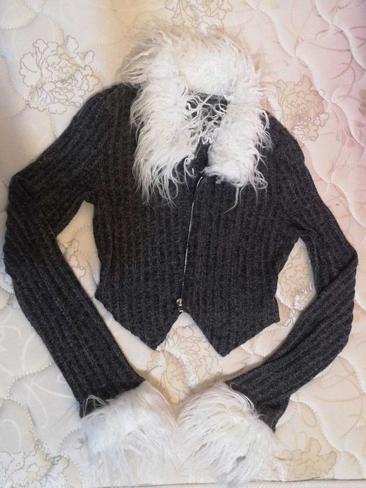 Укороченный мягкий жакет