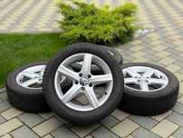 Roti iarna VW Golf 6 Plus jante 16 5x112 Touran Caddy 205 55 16 Golf 7