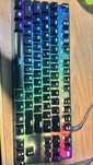 Vand 2 tastaturi red switches + microfon + logitech pro x superlight