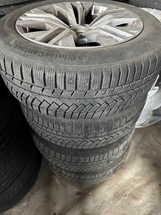 4бр. ал.джанти VW Ancona 8Jx17 ET41 + зимни гуми Continental 225 55 17