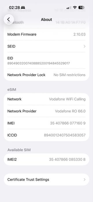 iphone 16 pro 256GB - impecabil -albastru -97%