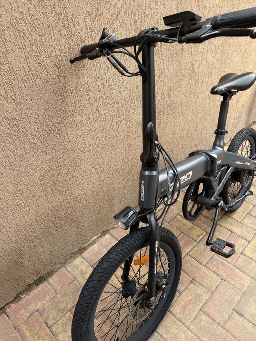 Bicicleta pliabila cu aceleratie