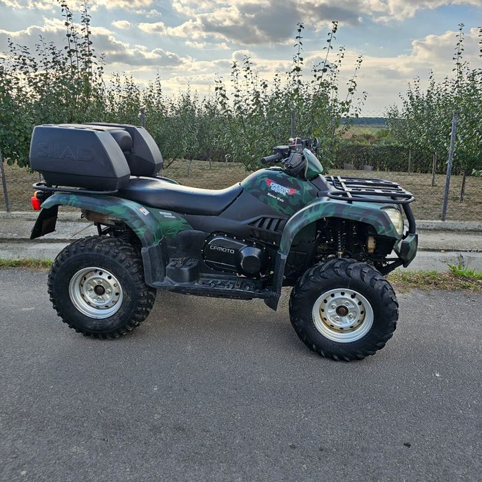 Vând ATV Cf moto 2 locuri, long cf force 500cc 4x4 nu Linhai, TGB, can