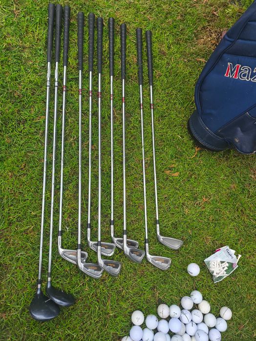 Crose de golf și geanta