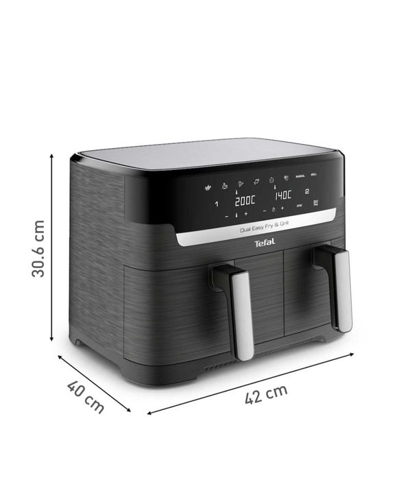 Airfryer Friteuza Tefal Dual easy fry&grill