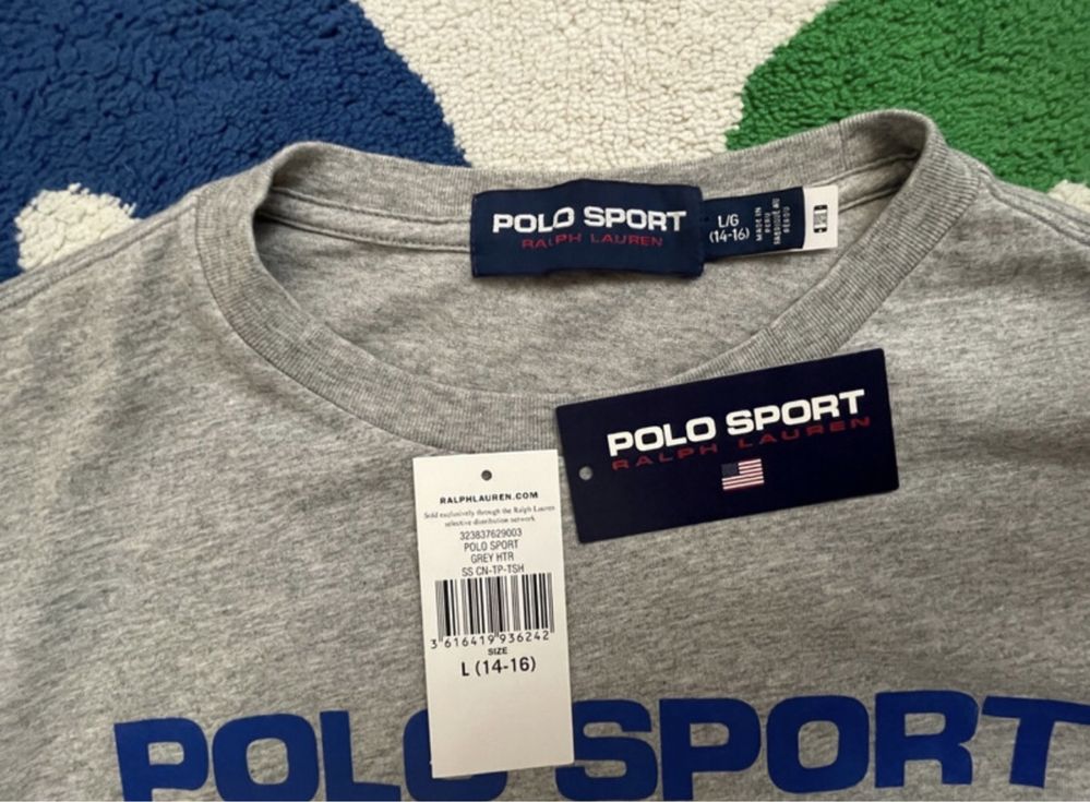 Tricou Ralph Lauren - Polo Sport gri