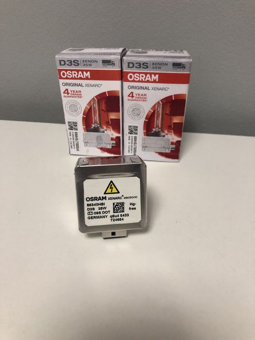 Set de doua becuri xenon Osram Xenarc D3S 42V 35W - Pret redus ‼️