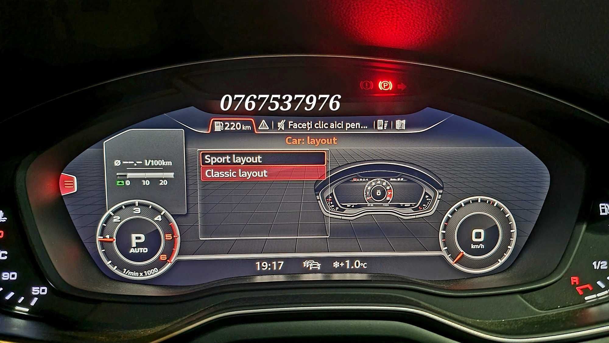 Activare afisaj sport Virtual Cockpit - Audi A3-S3,A4-S4,A5-S5,Q5-SQ5
