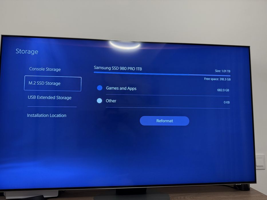 Playstation 5 Disk Edition + 2 controller + 1tb ssd + charging mount