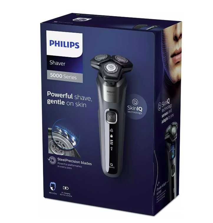 Електрическа самобръсначка PHILIPS за мокро и сухо бръснене, S5587/30