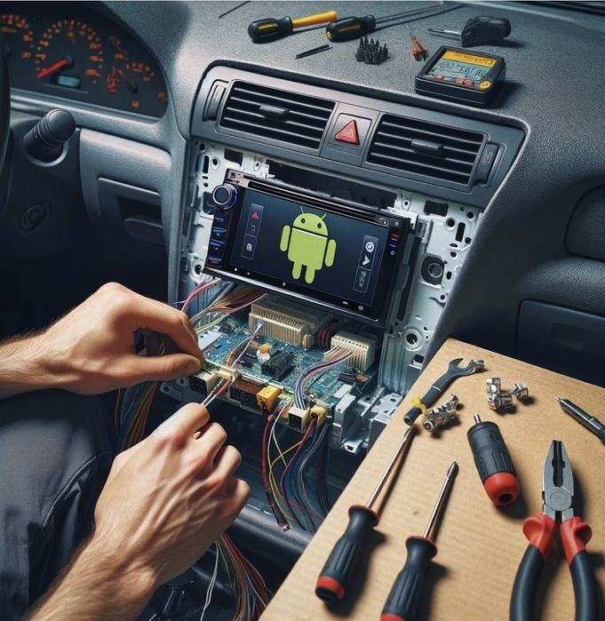 Профессиональная установка Android магнитол