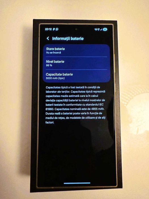 Galaxy S24 Ultra 5G Dual Sim
Titanium Grey, 256 GB
