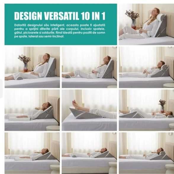 Set 3 Perne Ortopedice Reglabile 10 în 1 Linomag