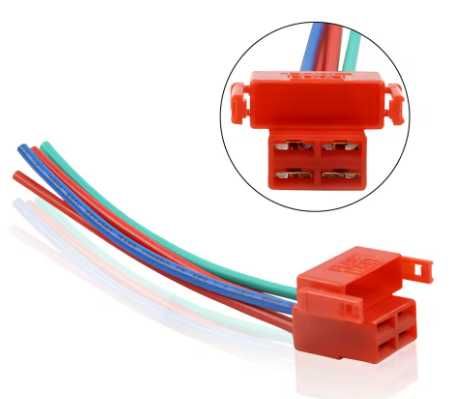 Releu pornire șî Mufa releu pornire ATV CF Moto 400 450 520 --- 1000