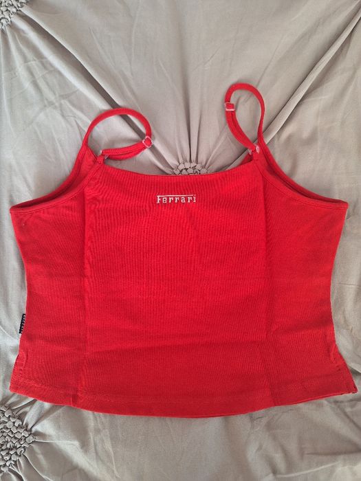 Top damă Ferrari original bumbac mărimea 2