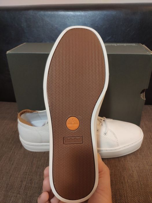 Timberland Adventure 2.0 Leather/Fabric Oxford White Canvas