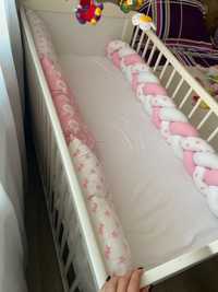 Бебешко легло с обиколници и матрак