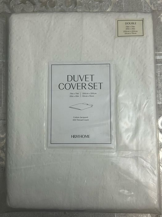 Постельное белье H&M Home новое 2хспальное 5 шт есть в наличии