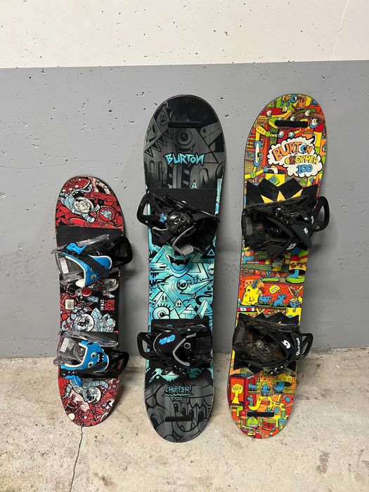 placa snowboard copii burton