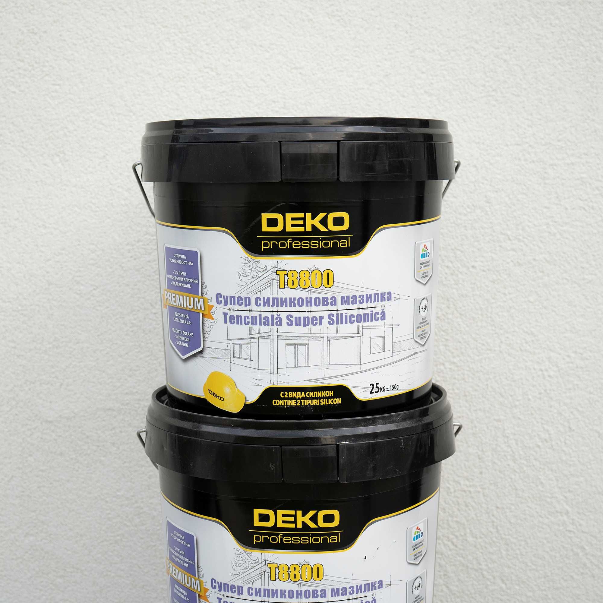 Vand 6 galeti de tencuiala decorativa DEKO Professional T8800