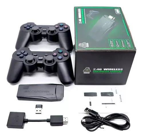 Игрова конзола Video Game Stick Lite 4K, 64 GB, 10 000 игри