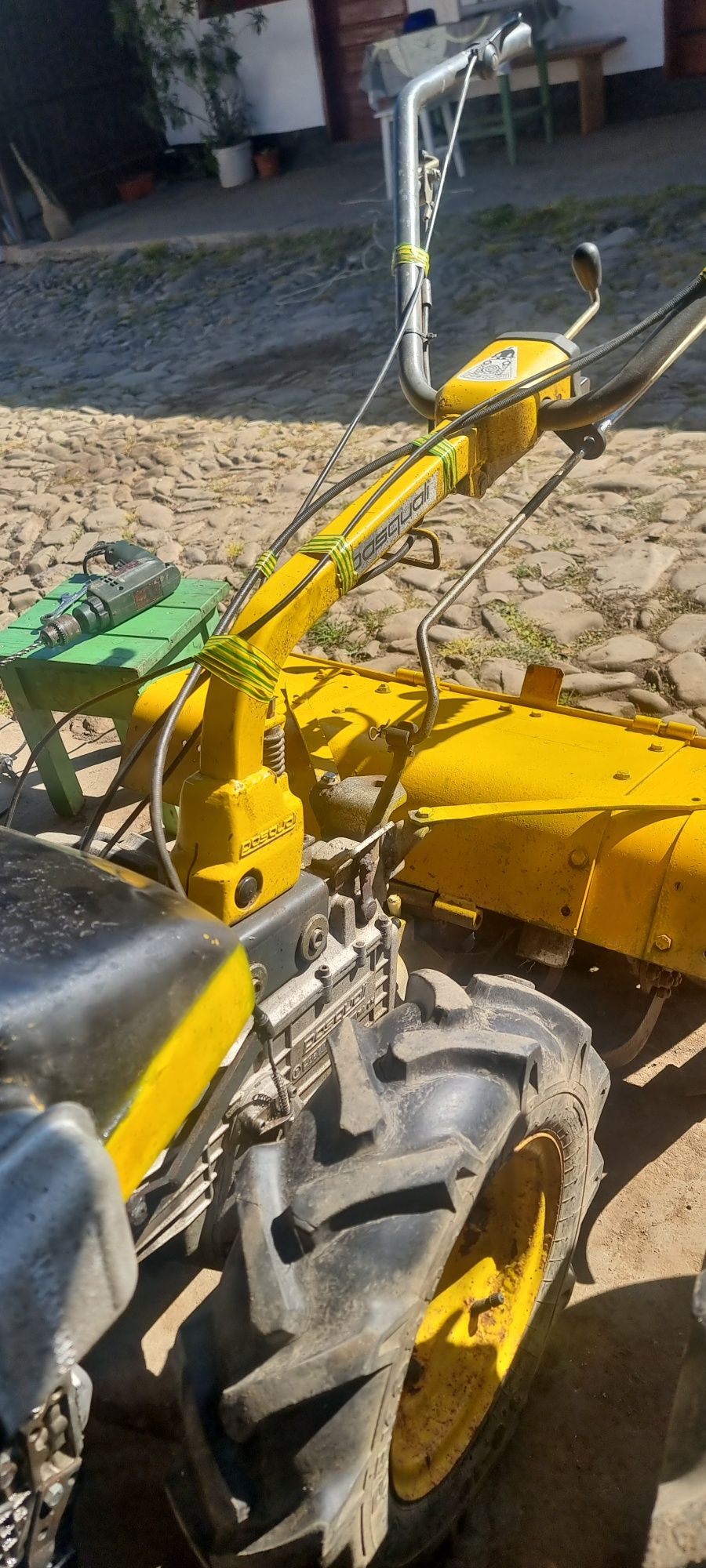 Motocultor Pasqually cu freză!