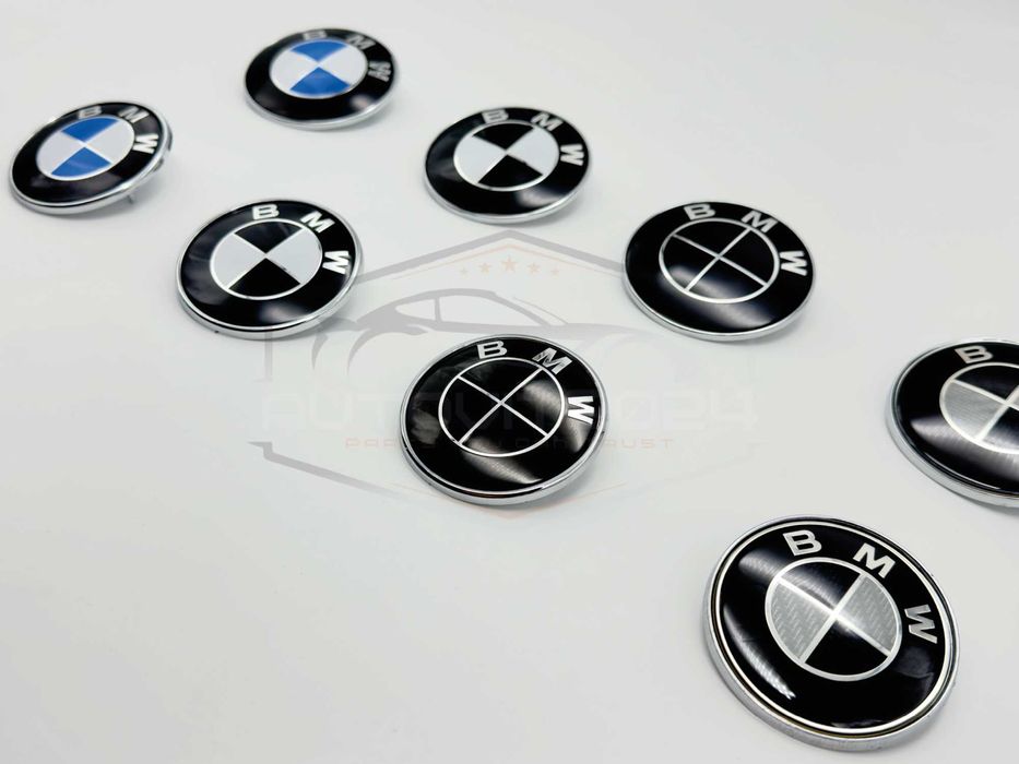 BMW Емблема Бмв - 82мм/74мм немска e60 e61 e90 e92 e39 e46 e65 x3 x5