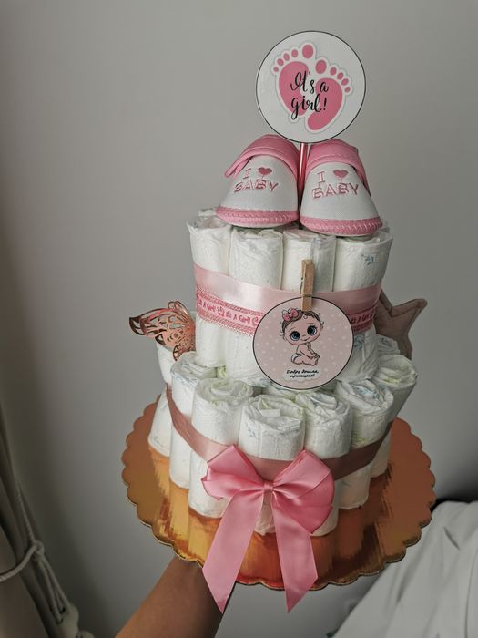 Торта от памперси