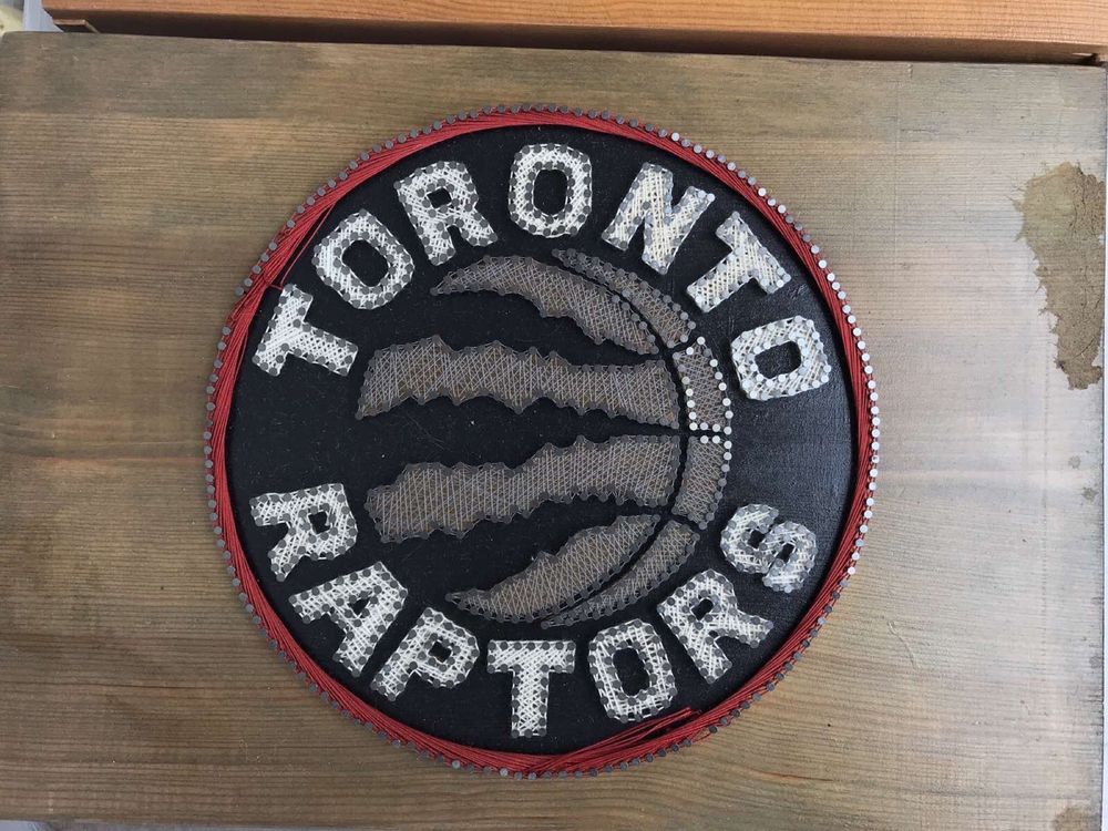 Стринг Арт Флаг Канада и отбор Toronto Raptors