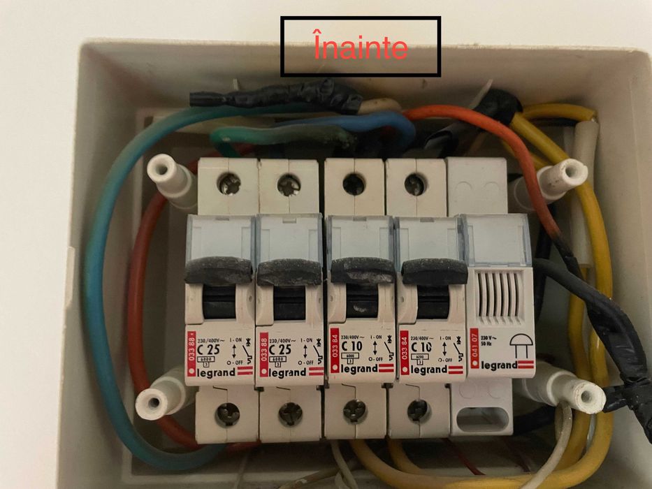 Electrician autorizat realizez instalații electrice la casa/apartament