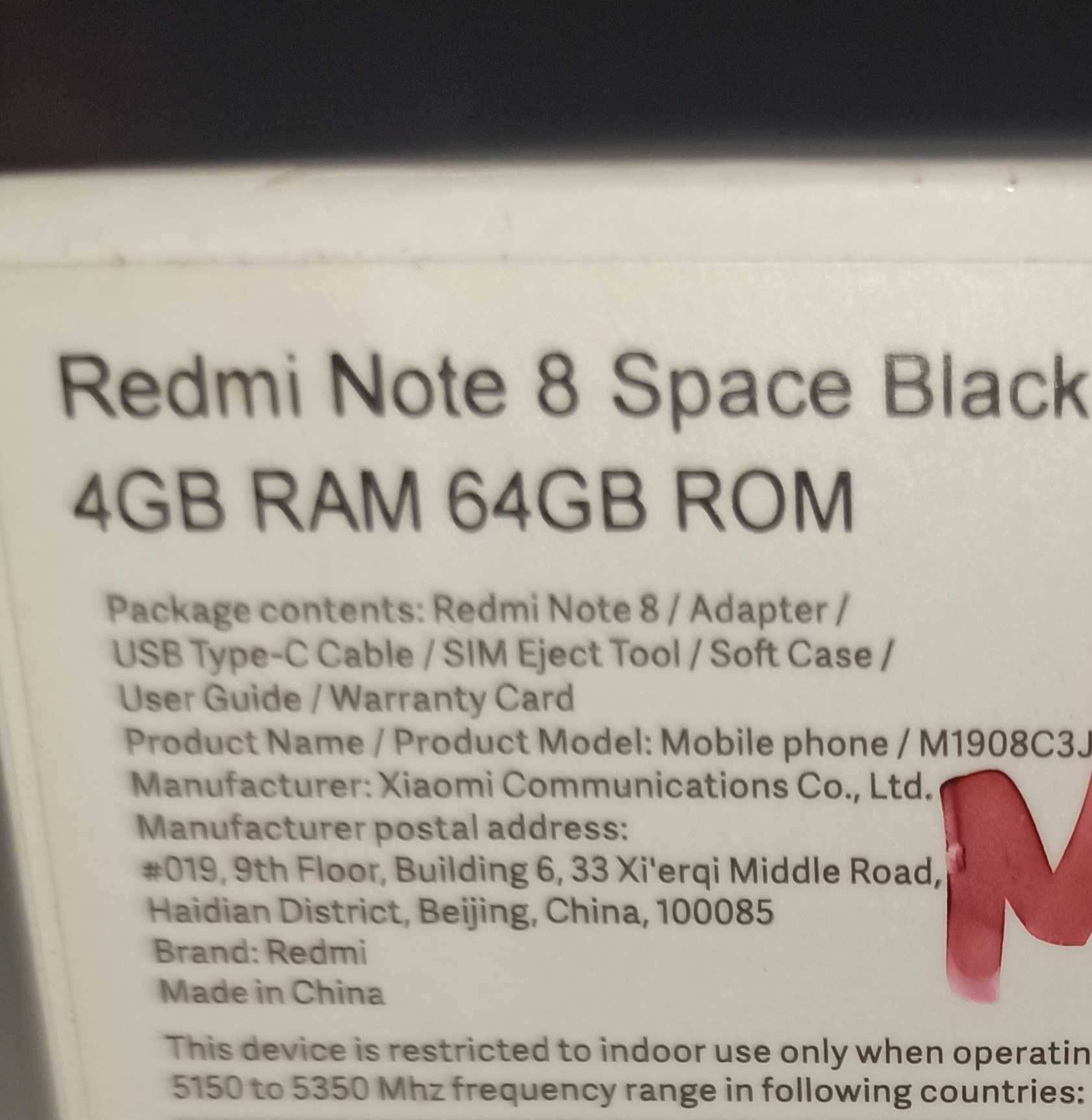 Redmi not 8 4/64