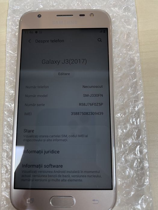 Samsung J3 (2017) 16GB Gold ID-was495