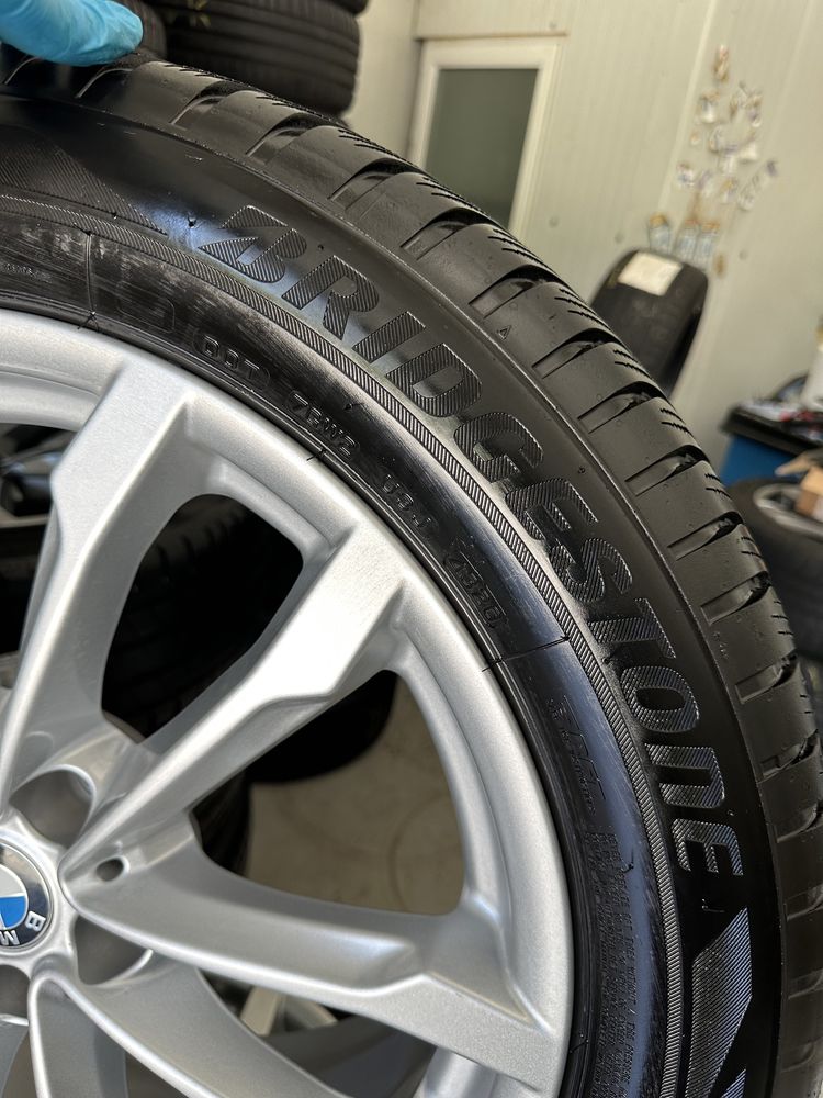jante bmw x3 x4 g01 g02 5x112 anvelope 245 50 19 bridgestone