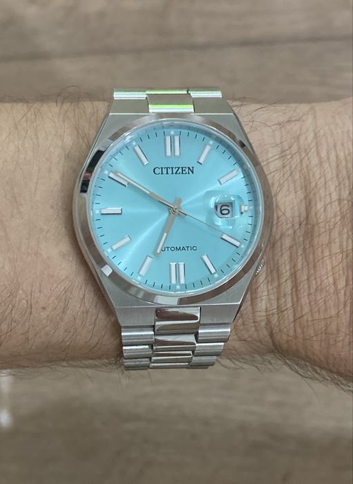 Ceas Citizen Tsuyosa 40mm tiffany blue