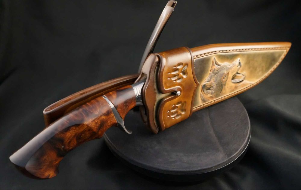 Cutit vinatoare colectie DAMASCUS made by Jan Hafinec cutit