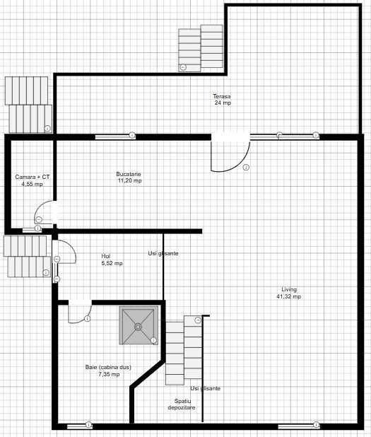 PROPRIETAR(comision 0%) - Casa individuala in Tarlungeni-Izvor(Brasov)